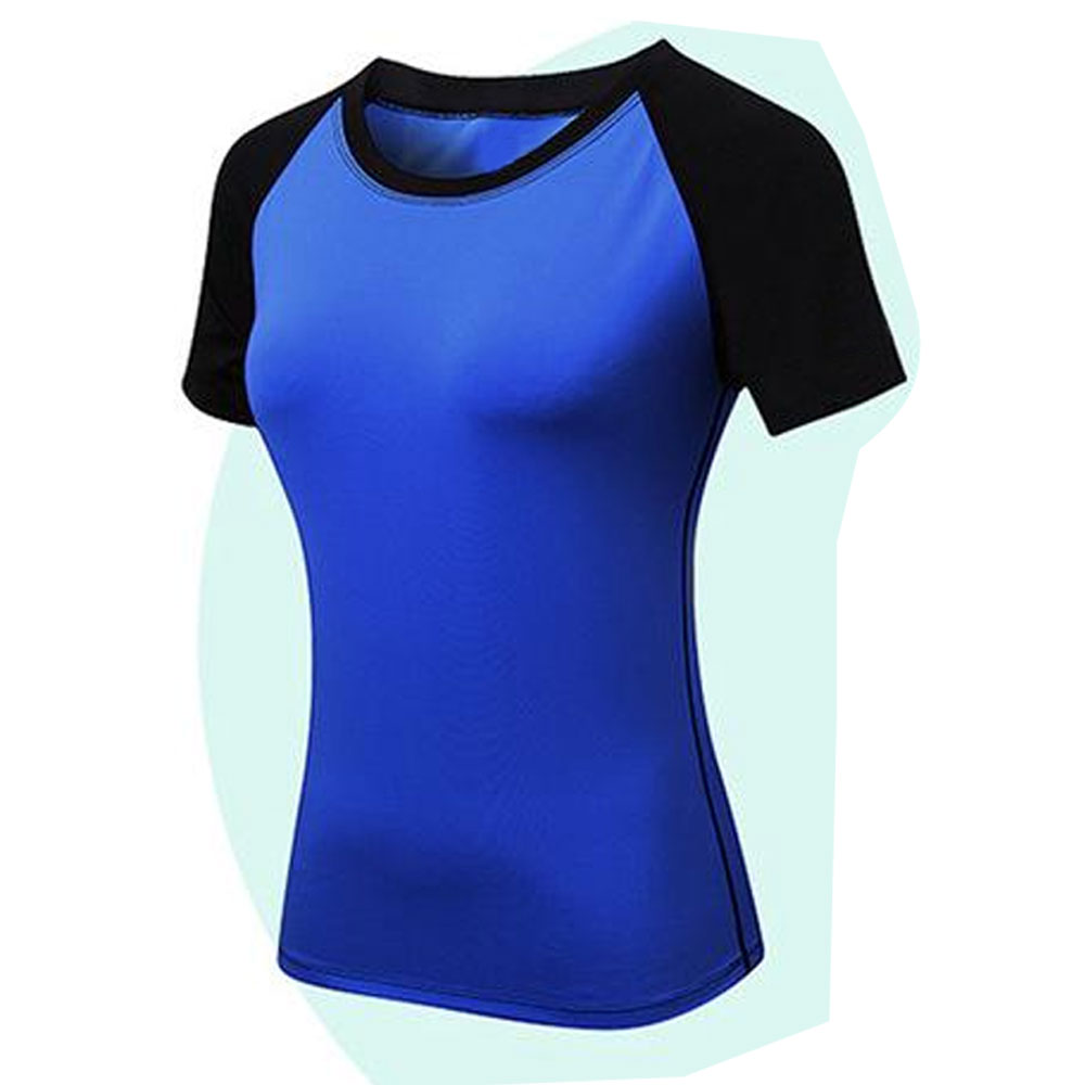 LADIES COMPRESSION SHIRT SHORT SLEEVE